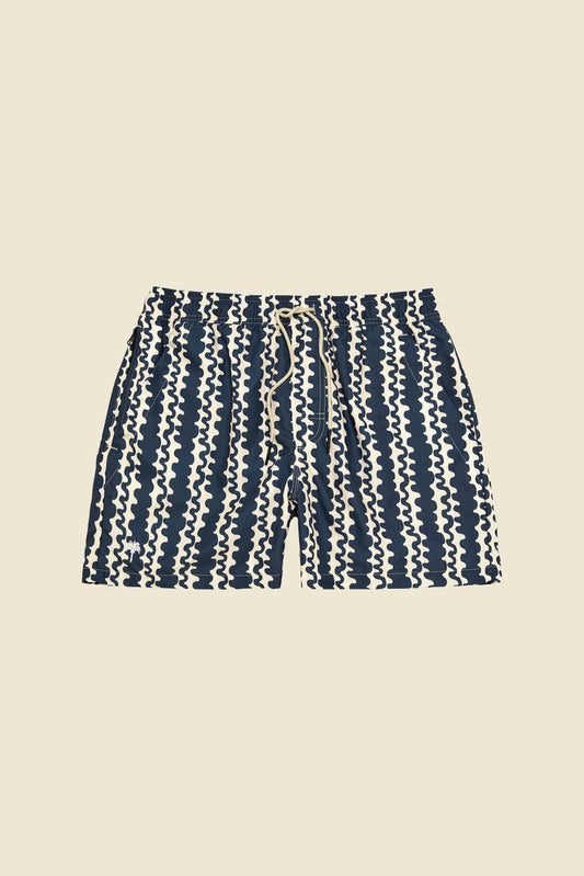 Blue Scribble Swim