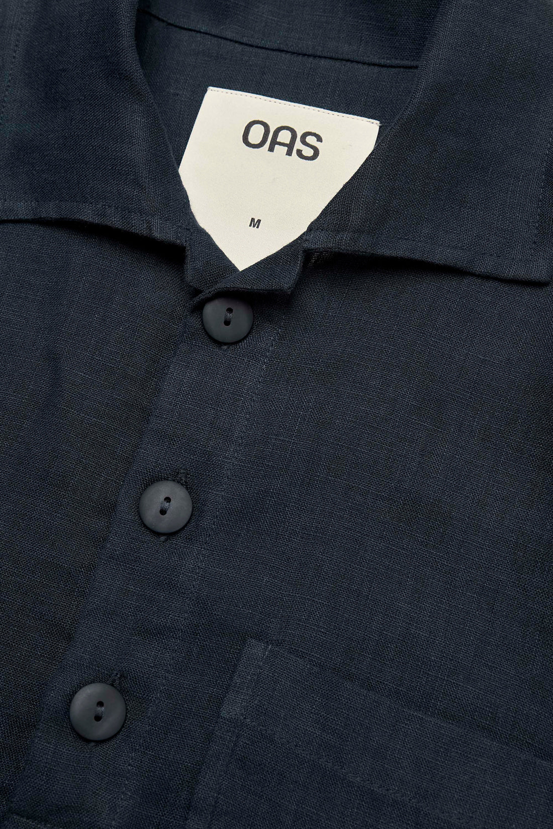 Dark Navy Girona Linen Shirt