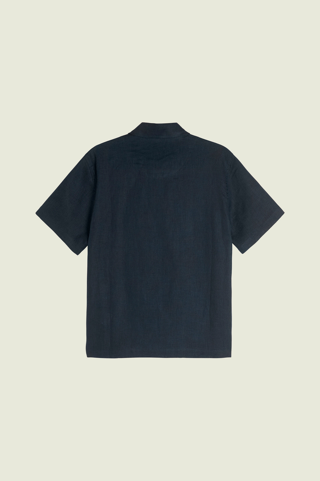 Dark Navy Girona Linen Shirt