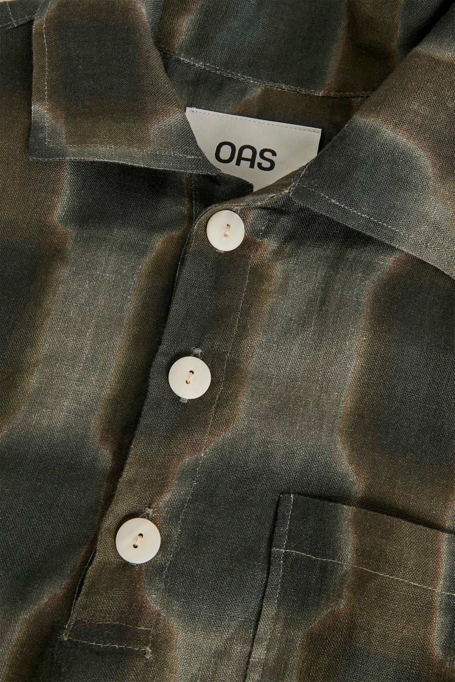Taupe Totemic Girona Linen Shirt