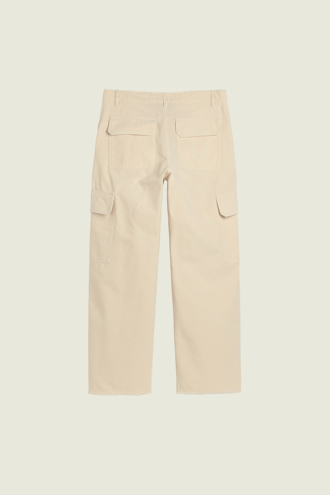 ECRU TARP CANVAS PANTS