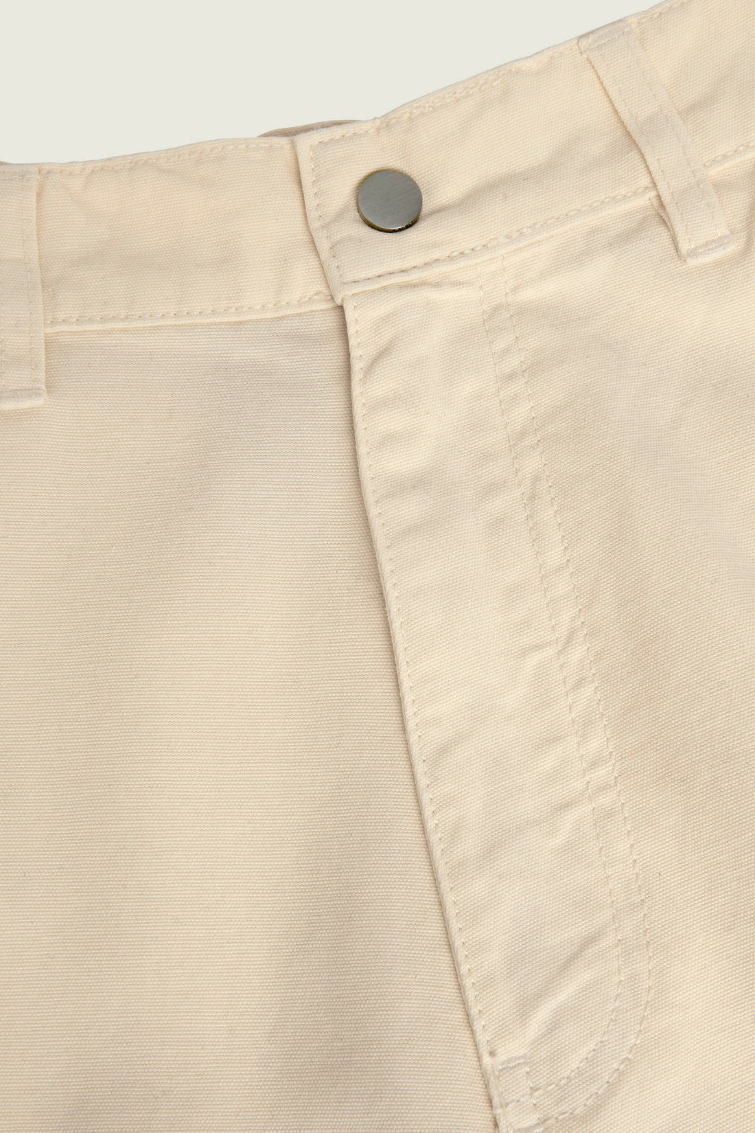 ECRU TARP CANVAS PANTS
