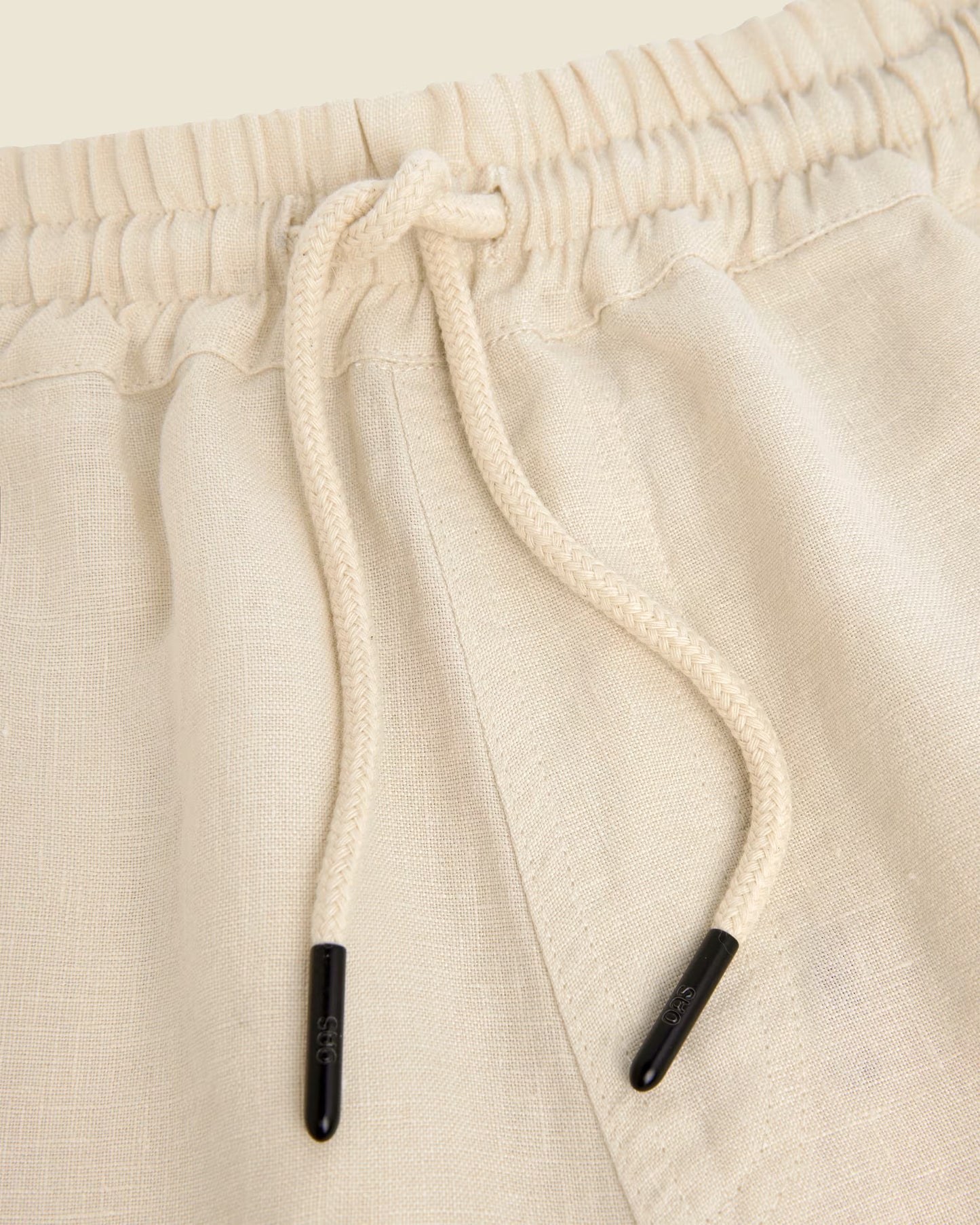 Porto Linen Short - Beige