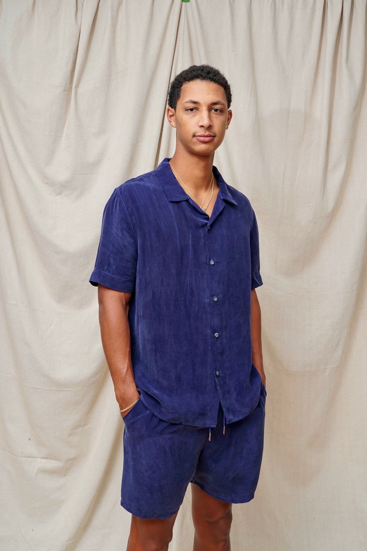 Iggy S/S Shirt - Sapphire