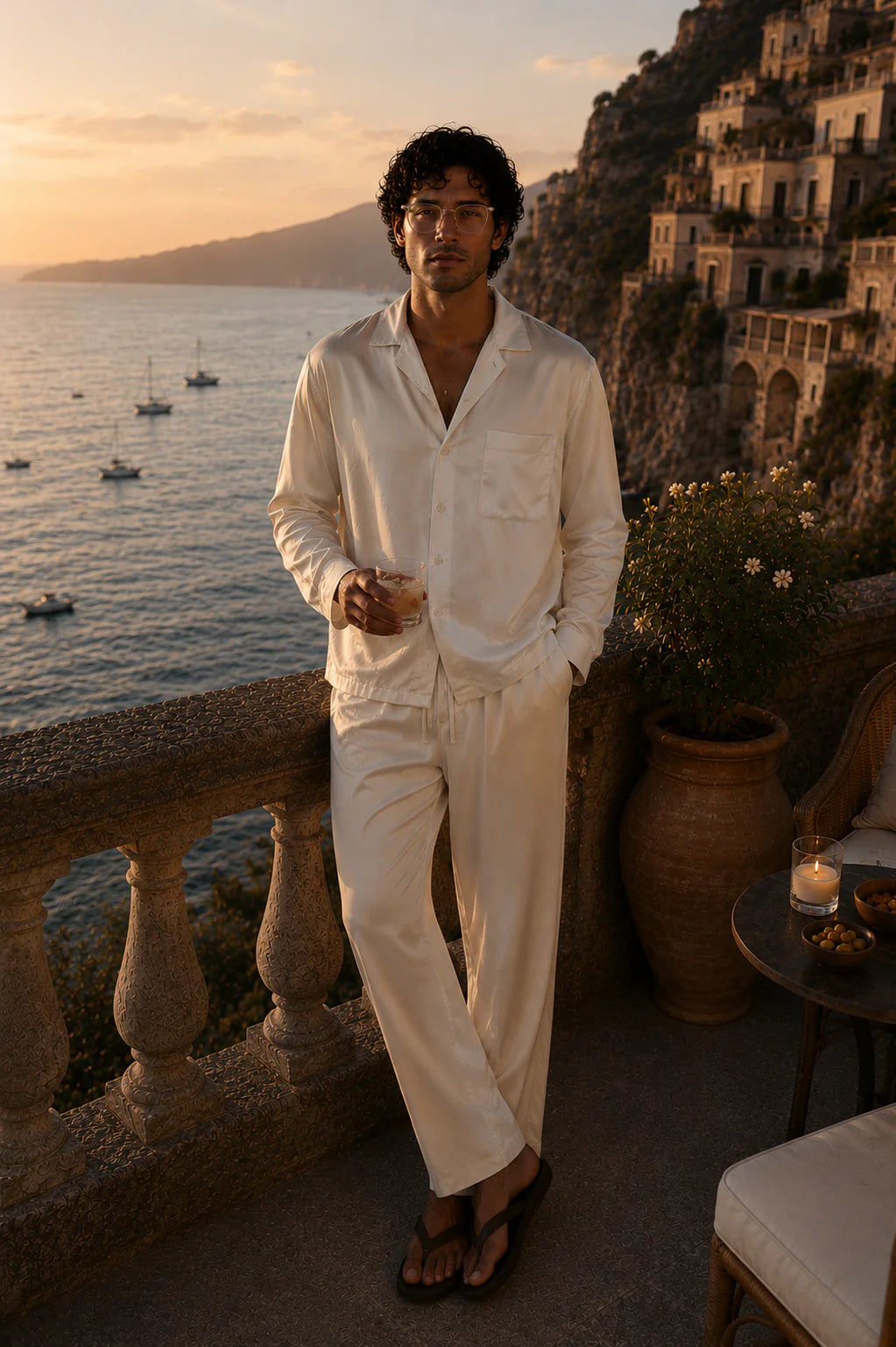 Horizon Light Tencel Pant - Sea Pearl