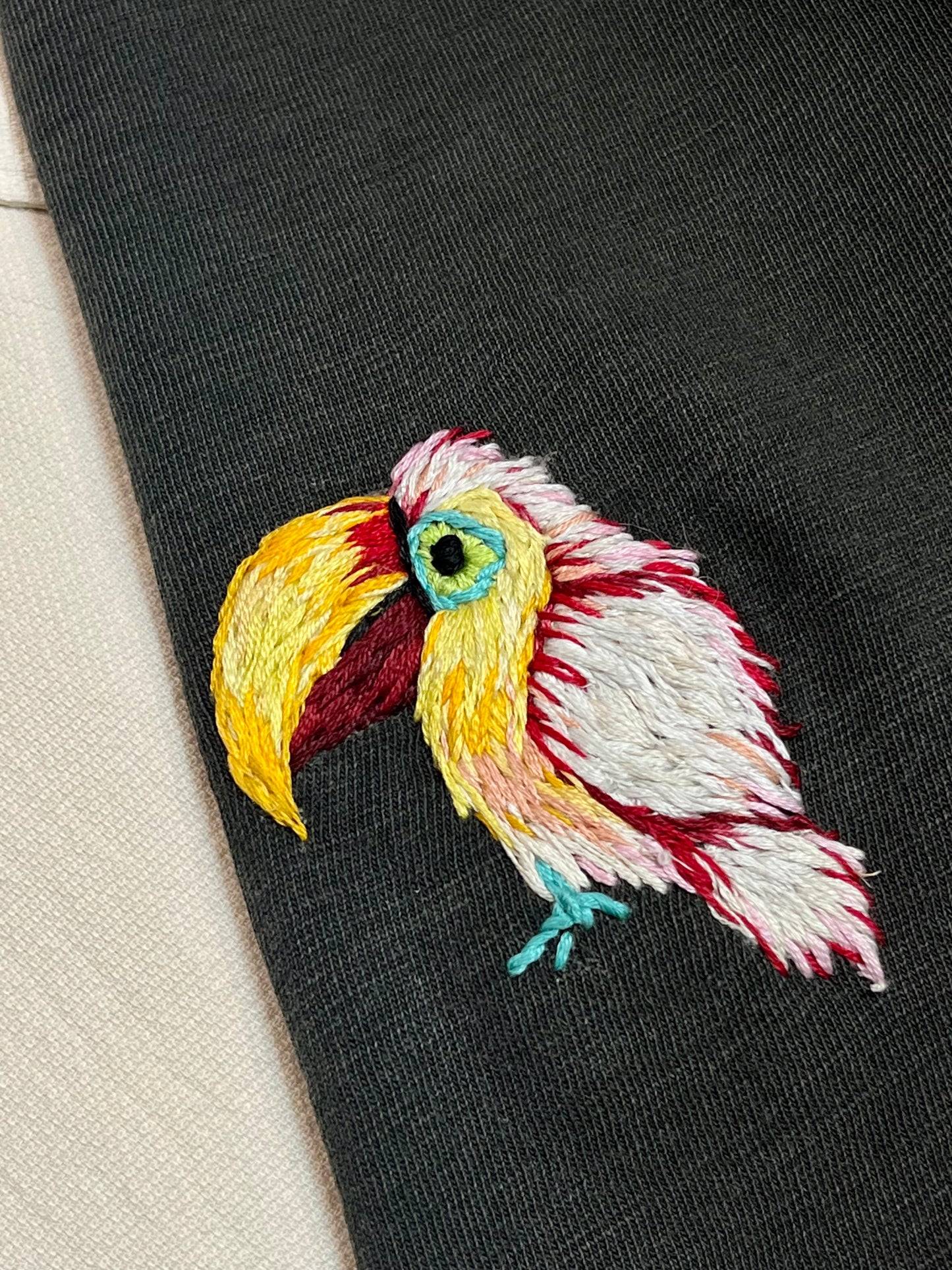 Journey Tee - White Toucan II