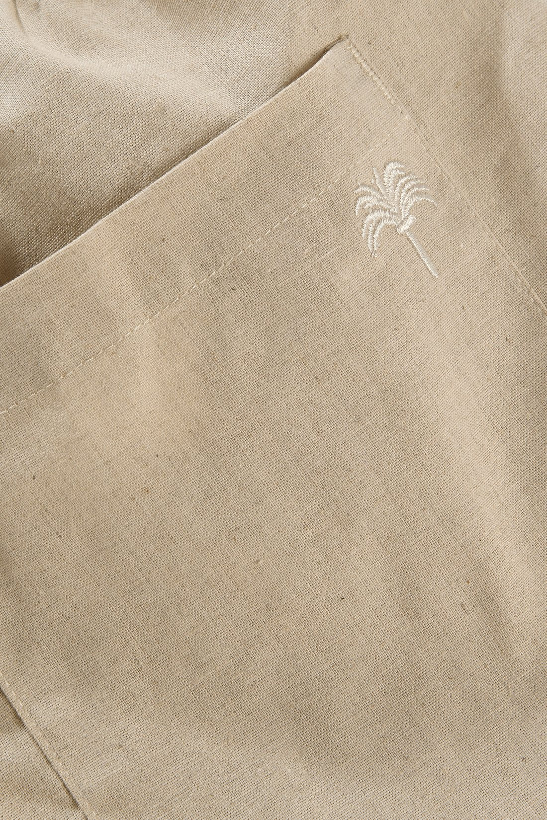 Beige Linen Pants