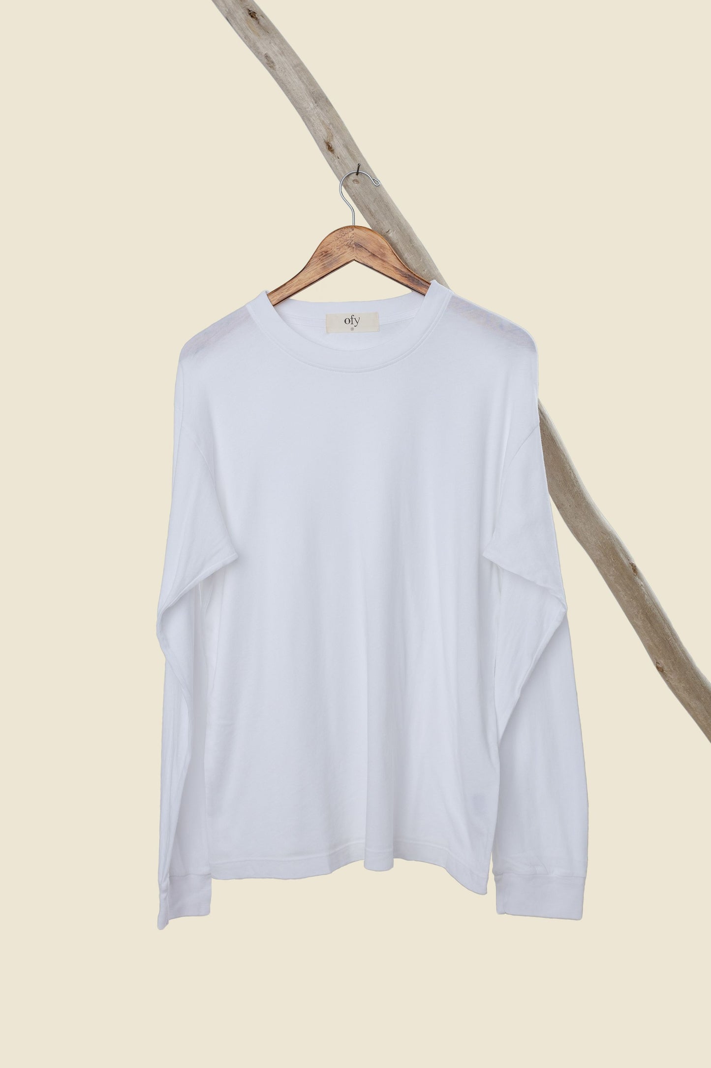 Essential L/S - Lucent White