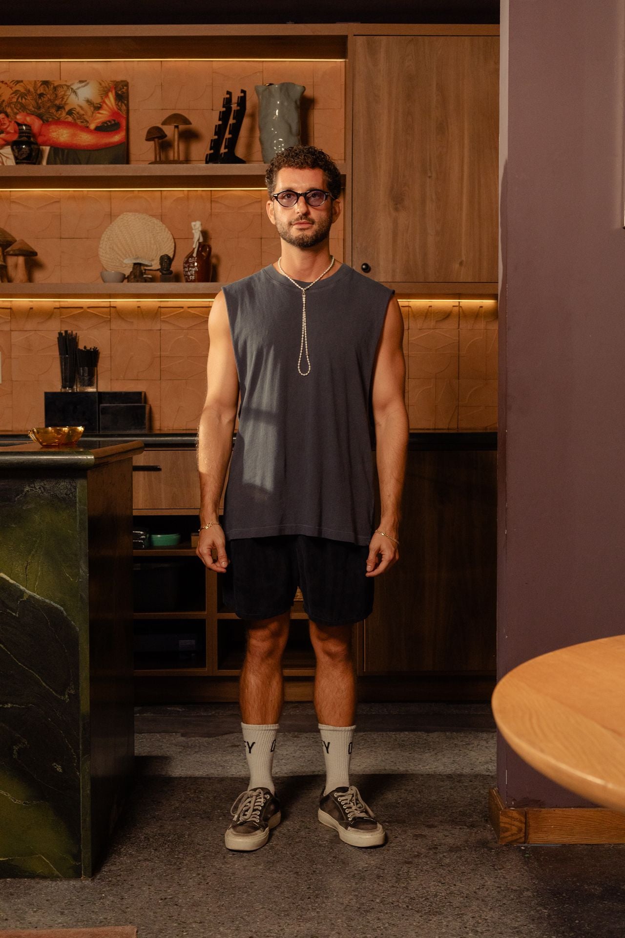 Essential Tank - Vintage Navy