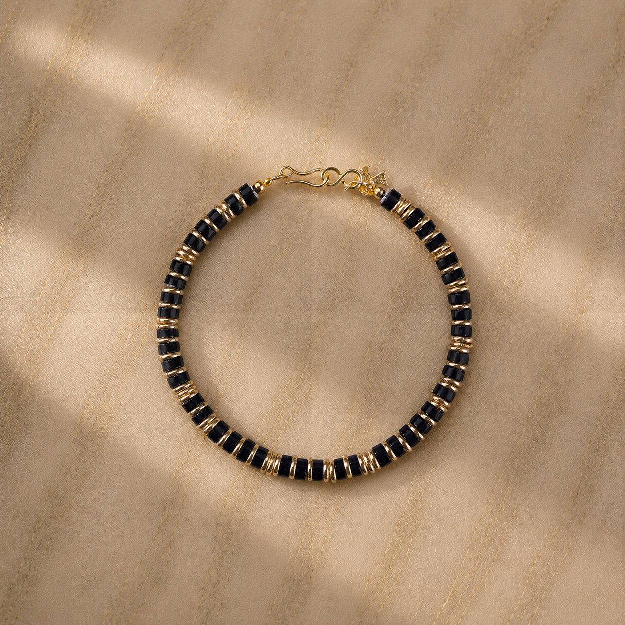 Gold Jet Bracelet