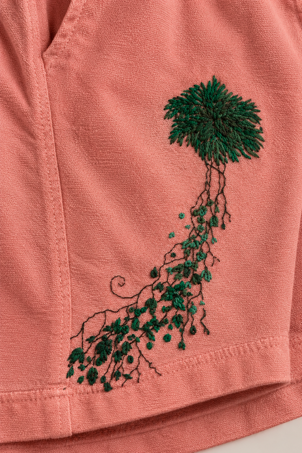 Leafy Palm Short