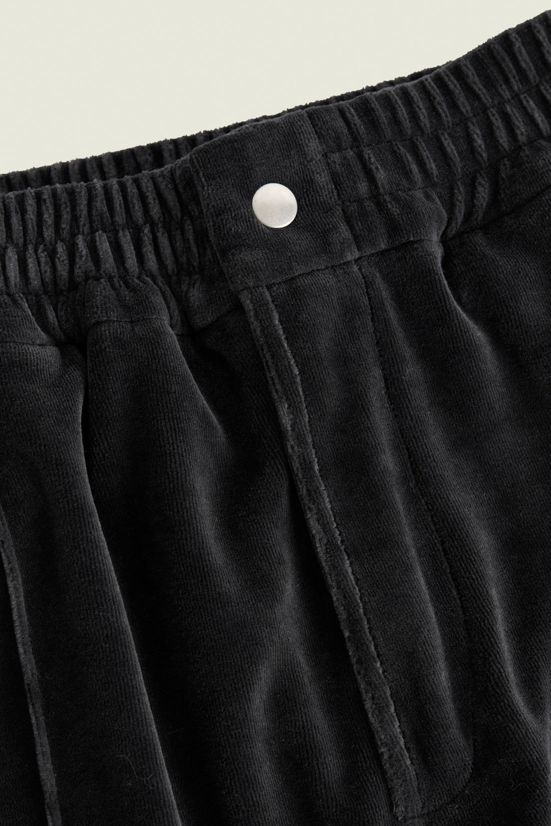 NEARLY BLACK VELOUR PANTS