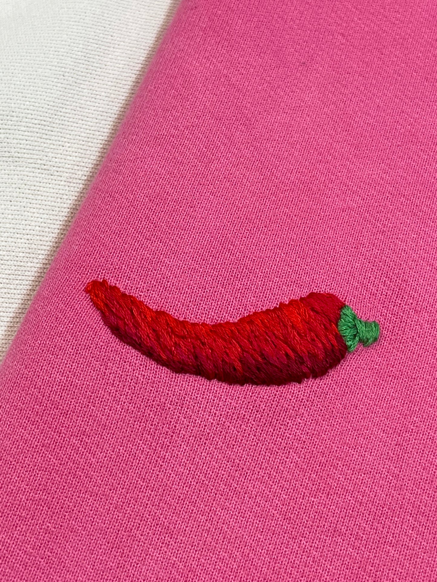 Journey Crewneck - Magenta Chili