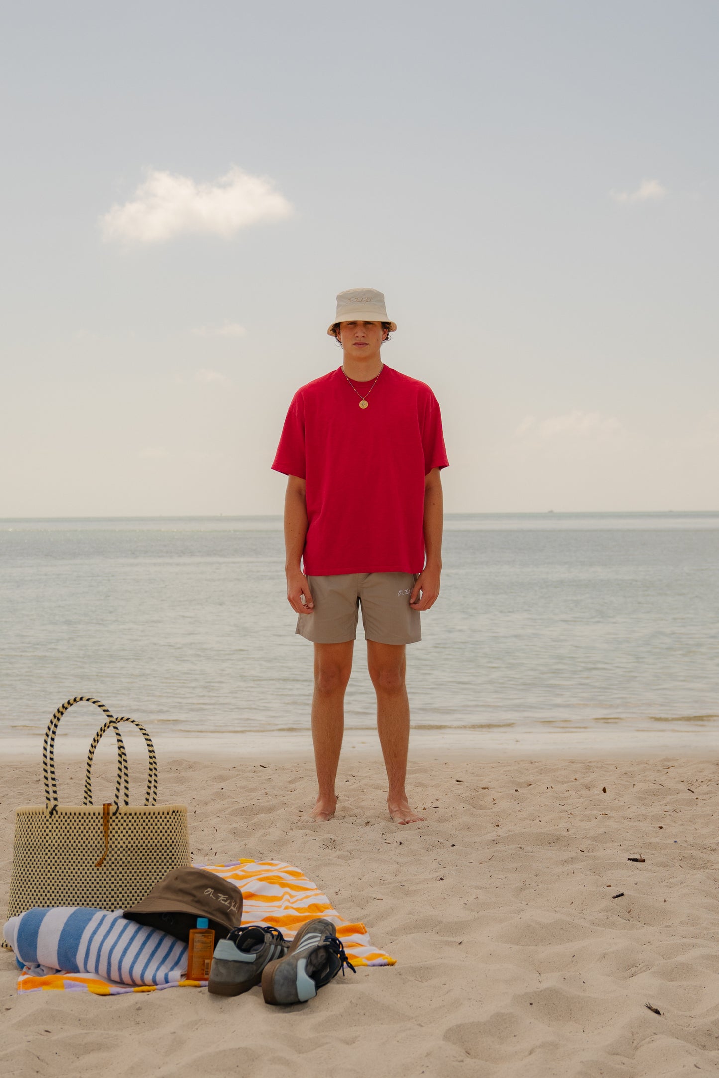 Signature Beach Short - Shroom