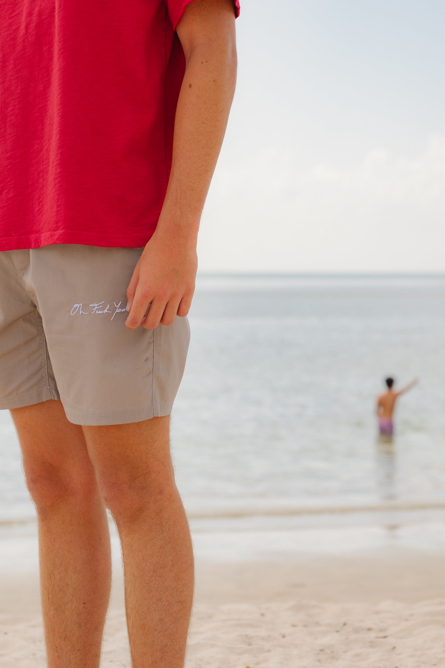 Signature Beach Short - Shroom