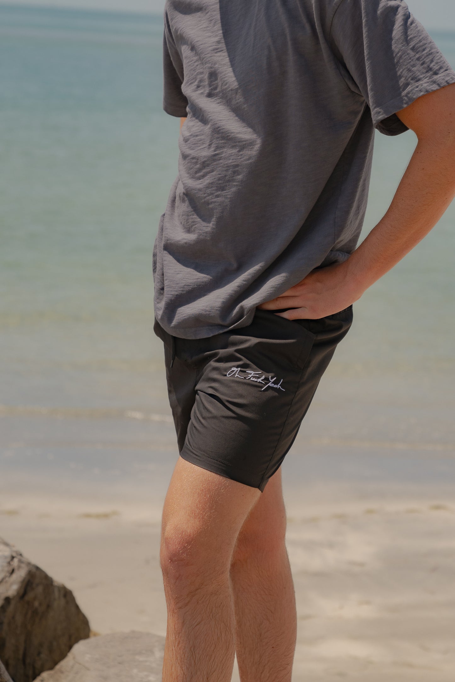 Signature Beach Short - Black