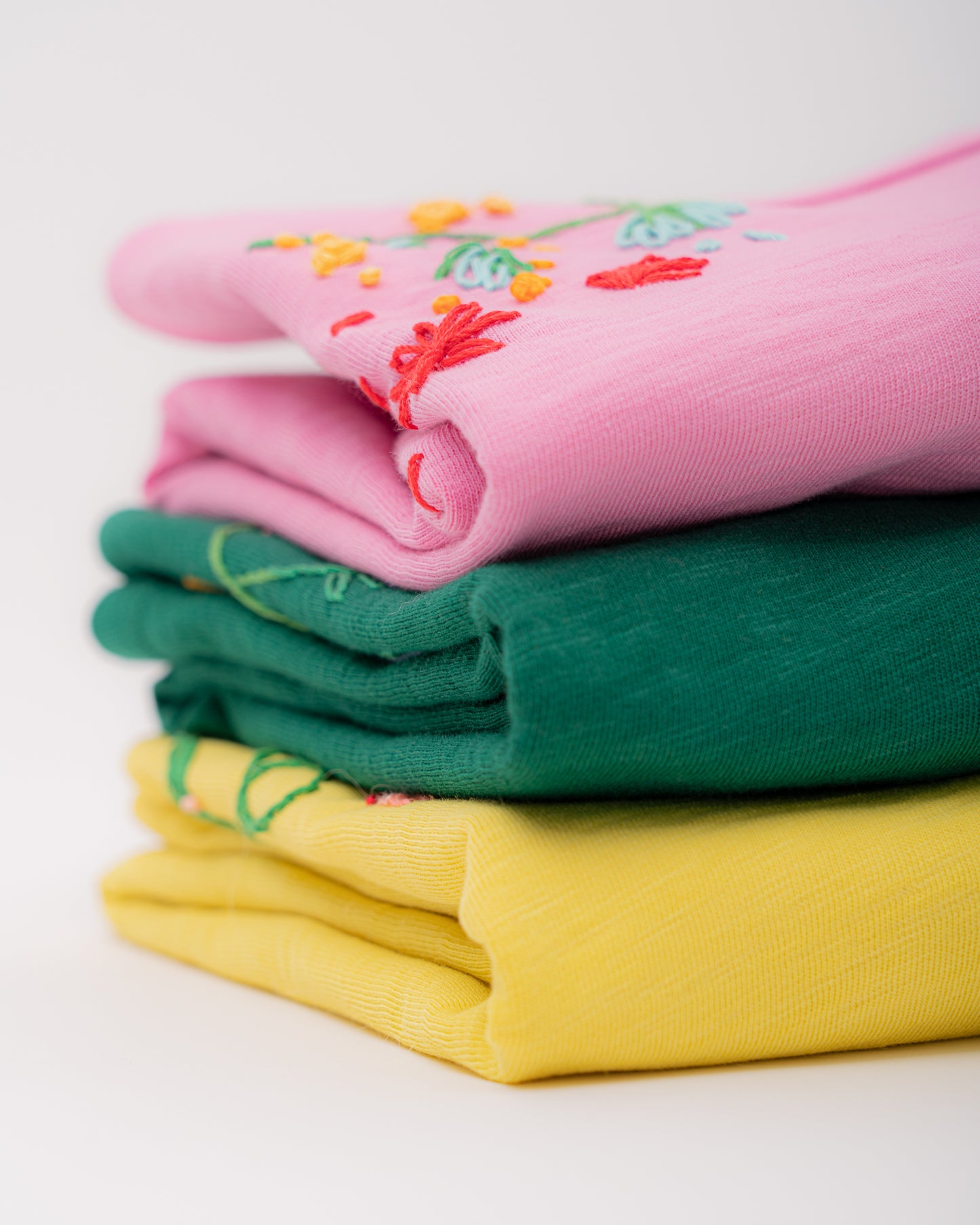 Journey Tee - Green Floral