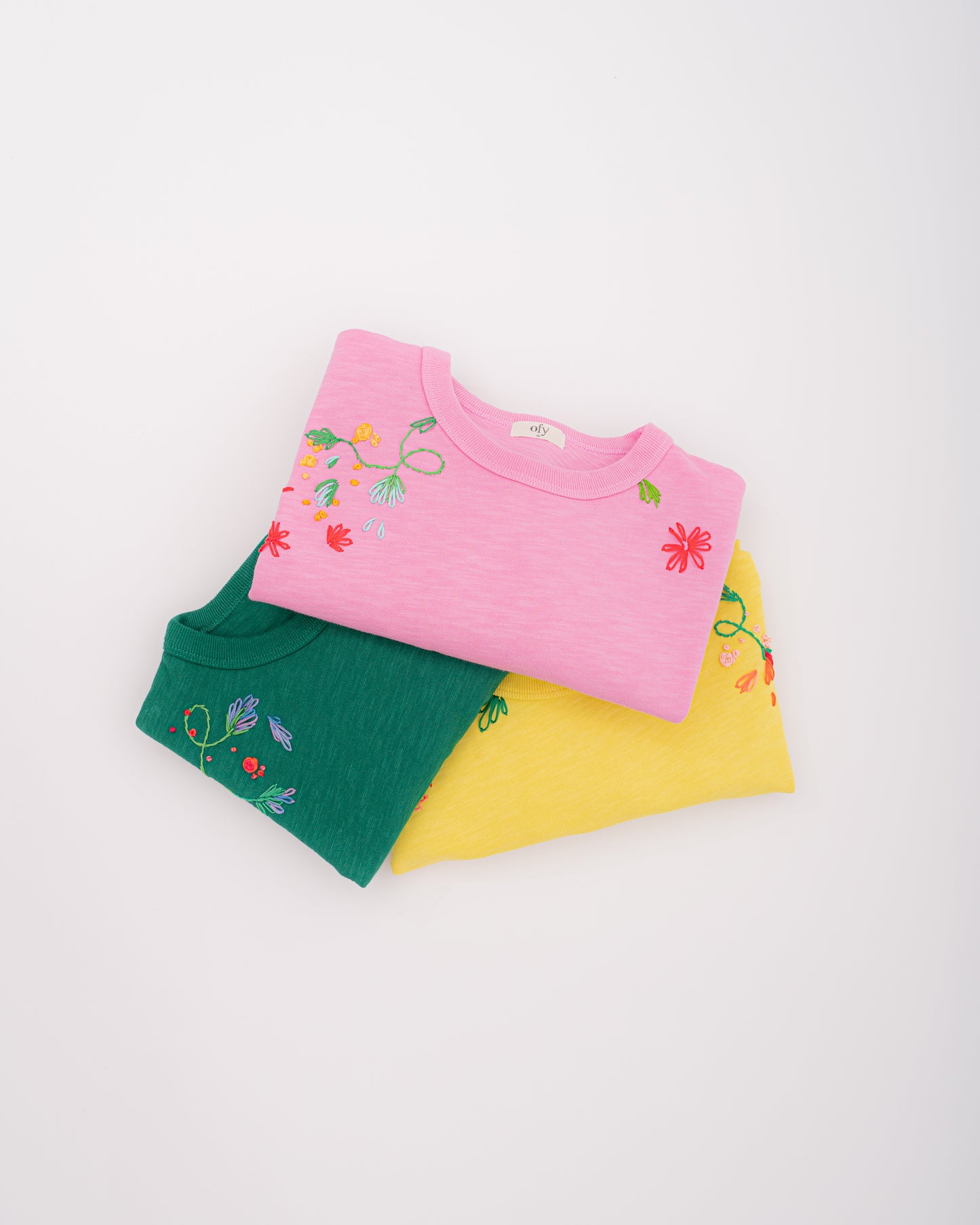 Journey Tee - Green Floral