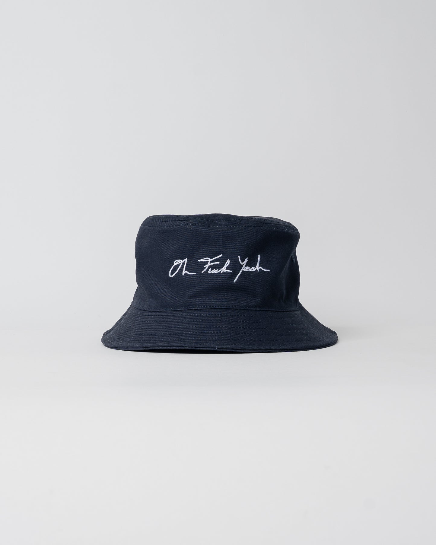 Signature Cotton Bucket - Navy