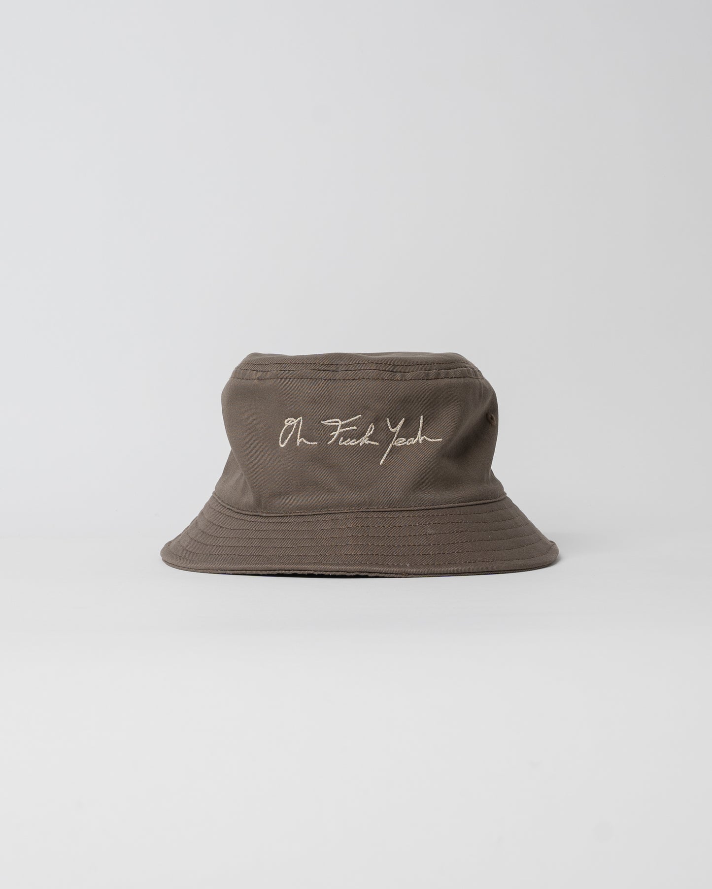 Signature Cotton Bucket - Walnut
