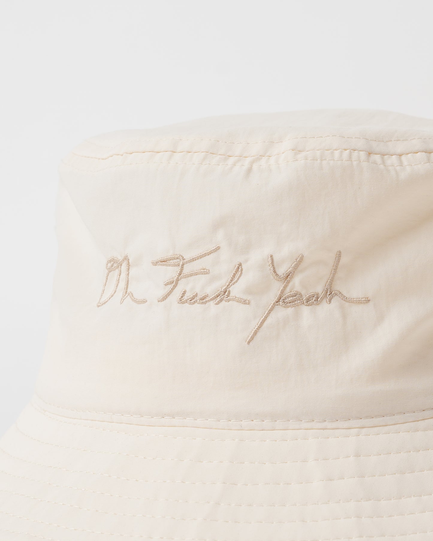 Signature Nylon Bucket - Butter