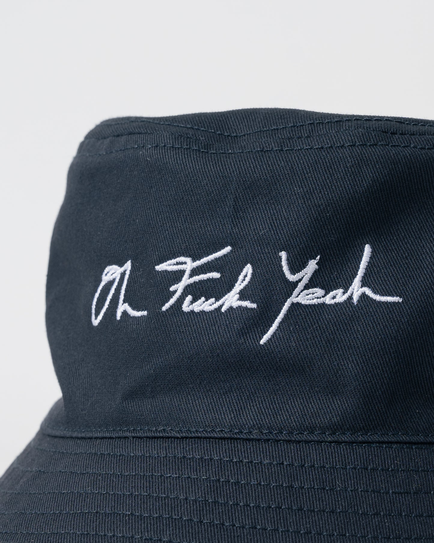 Signature Cotton Bucket - Navy
