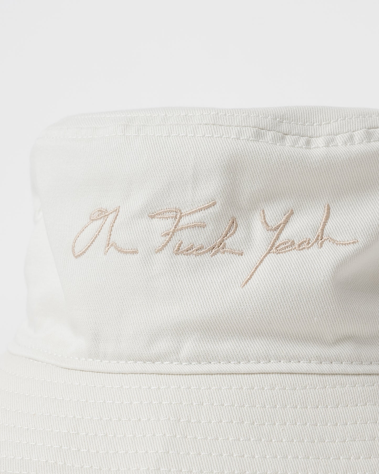 Signature Cotton Bucket - Natural