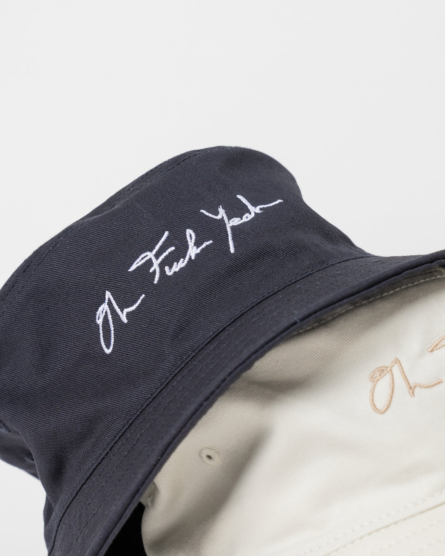 Signature Cotton Bucket - Black