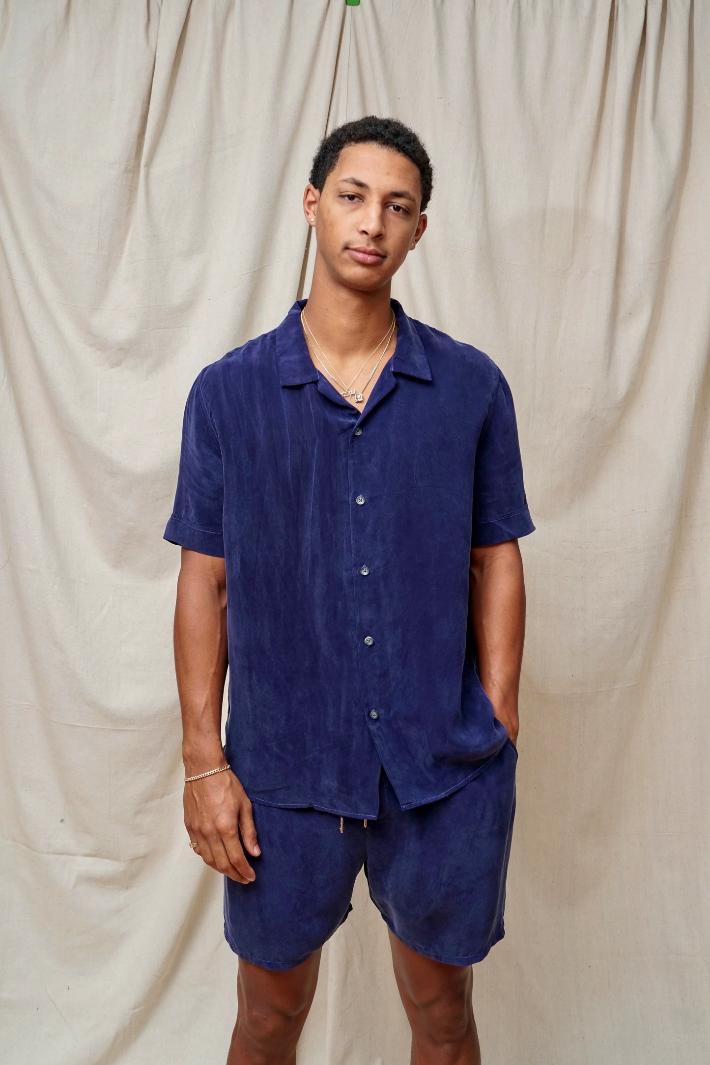 Iggy S/S Shirt - Sapphire