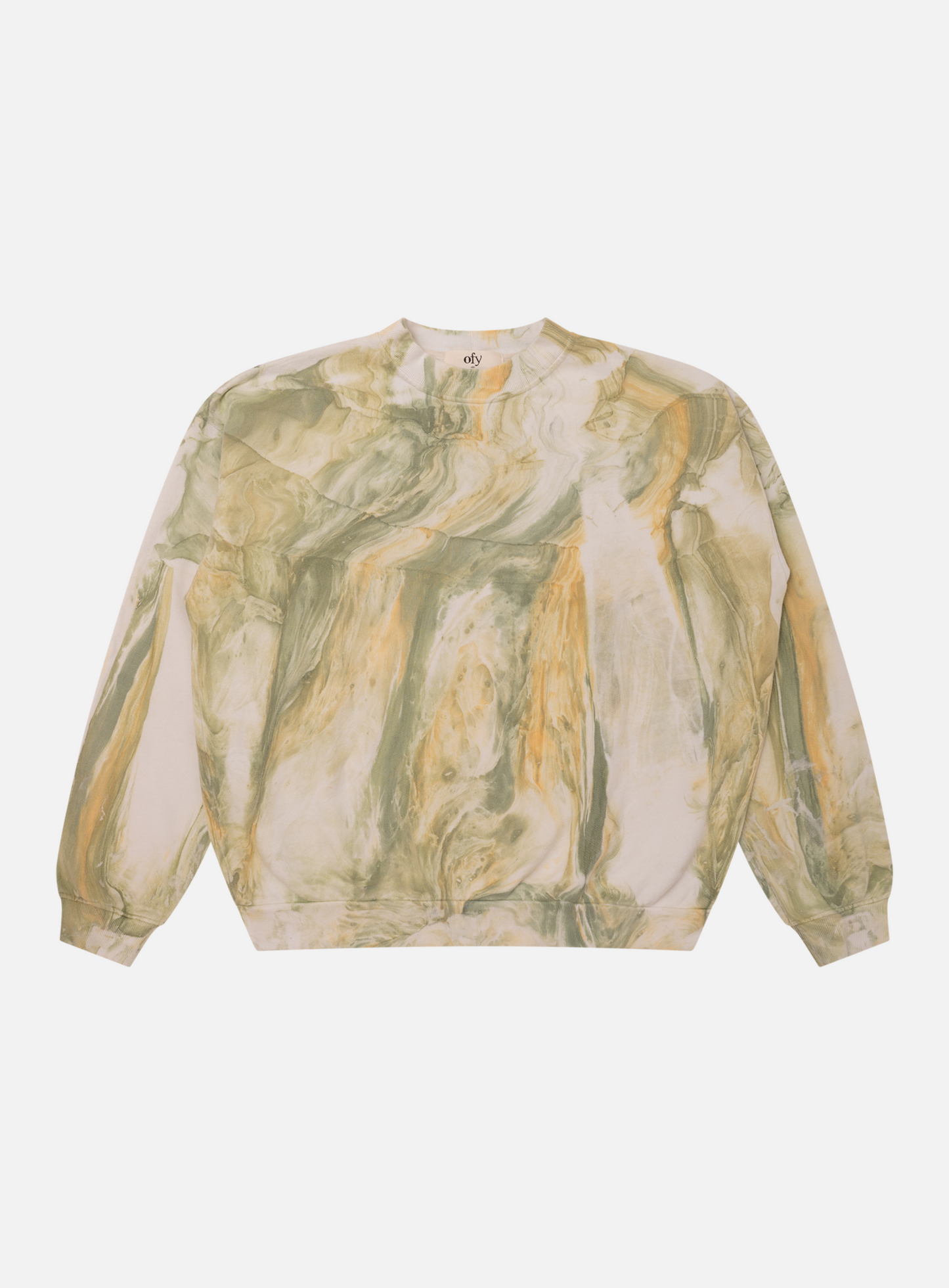 Premium Terry Crewneck - Marble Signature