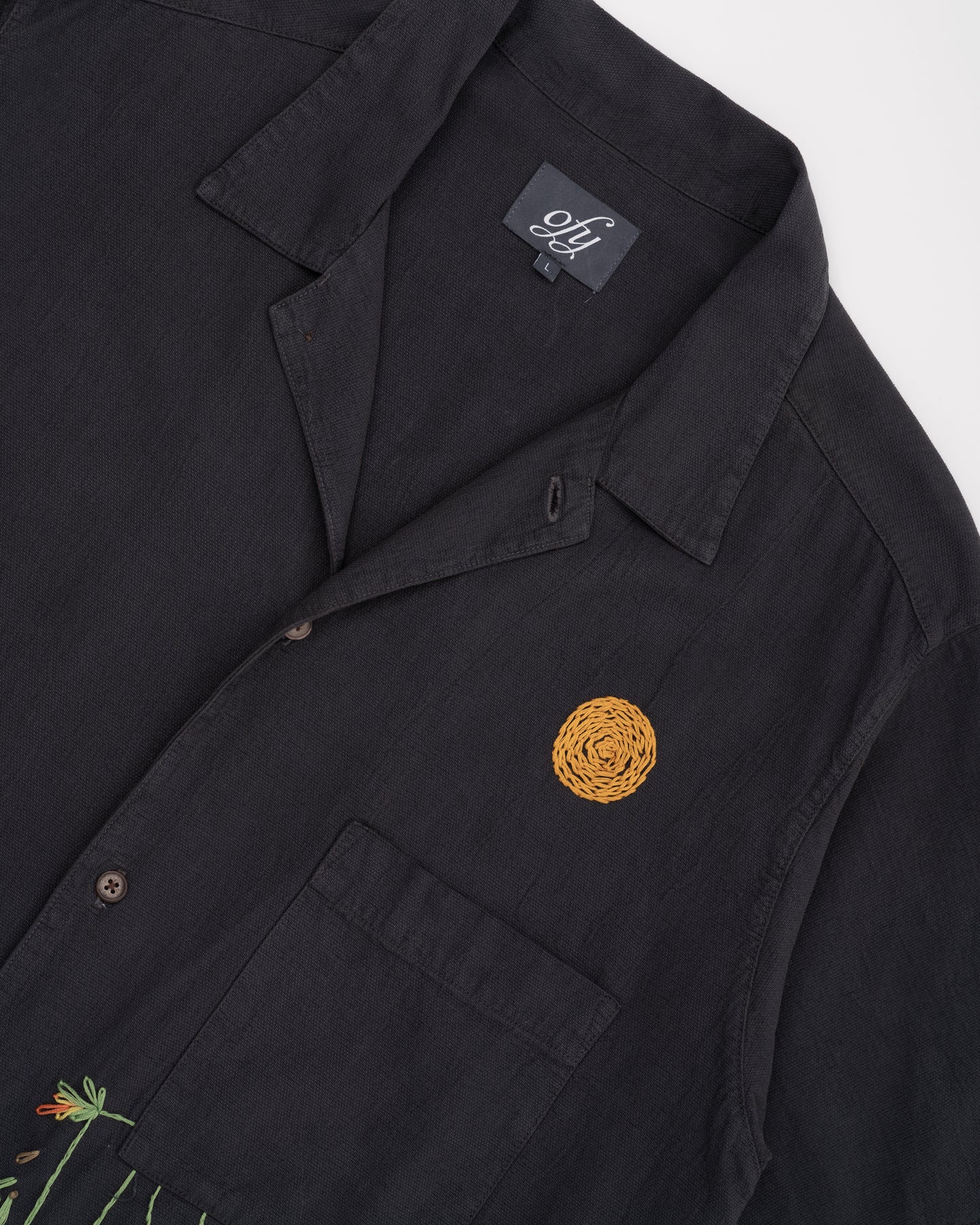 Crinkle S/S - Full Midnight Bloom