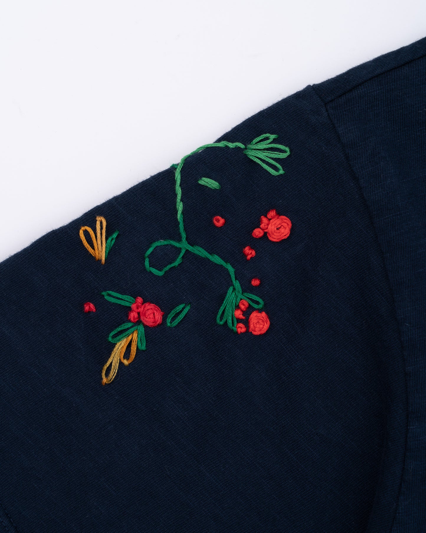 Journey Tee - Midnight Floral Sleeve