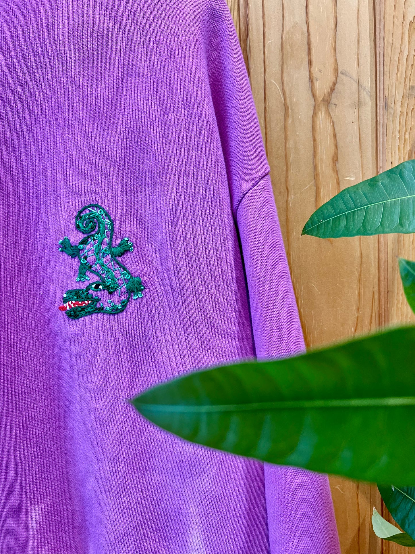Journey Cropped Crewneck - Deco Gator