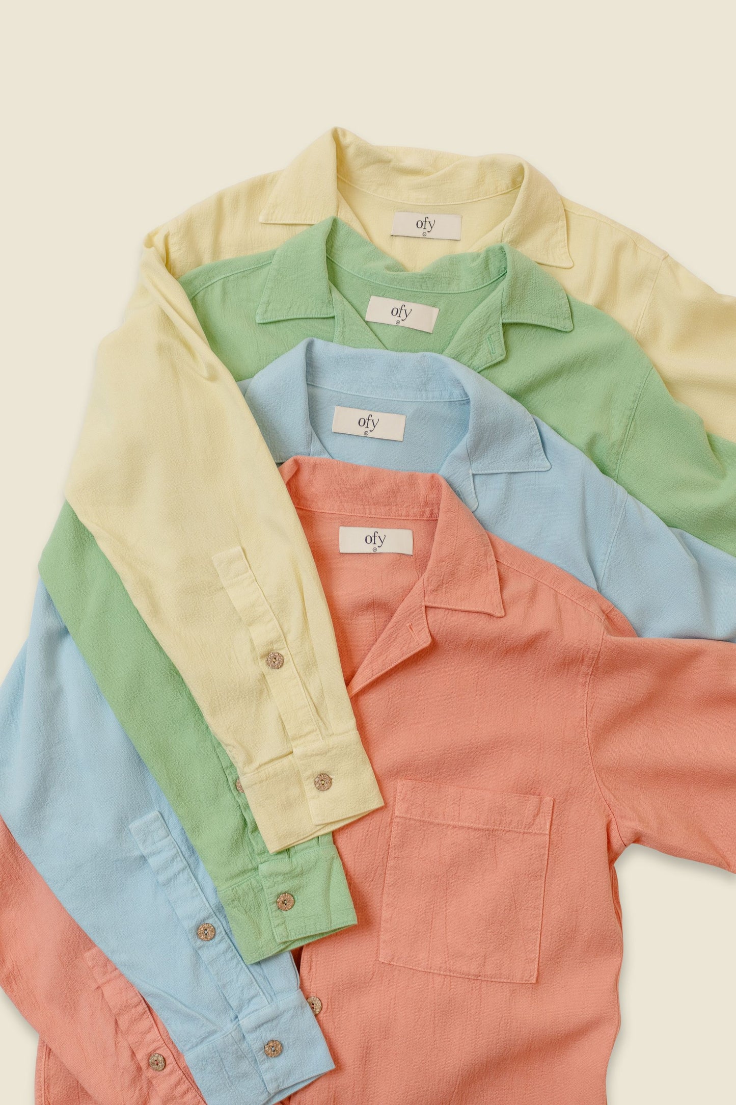 Horizon Crinkle L/S Shirt - Happy Hopes