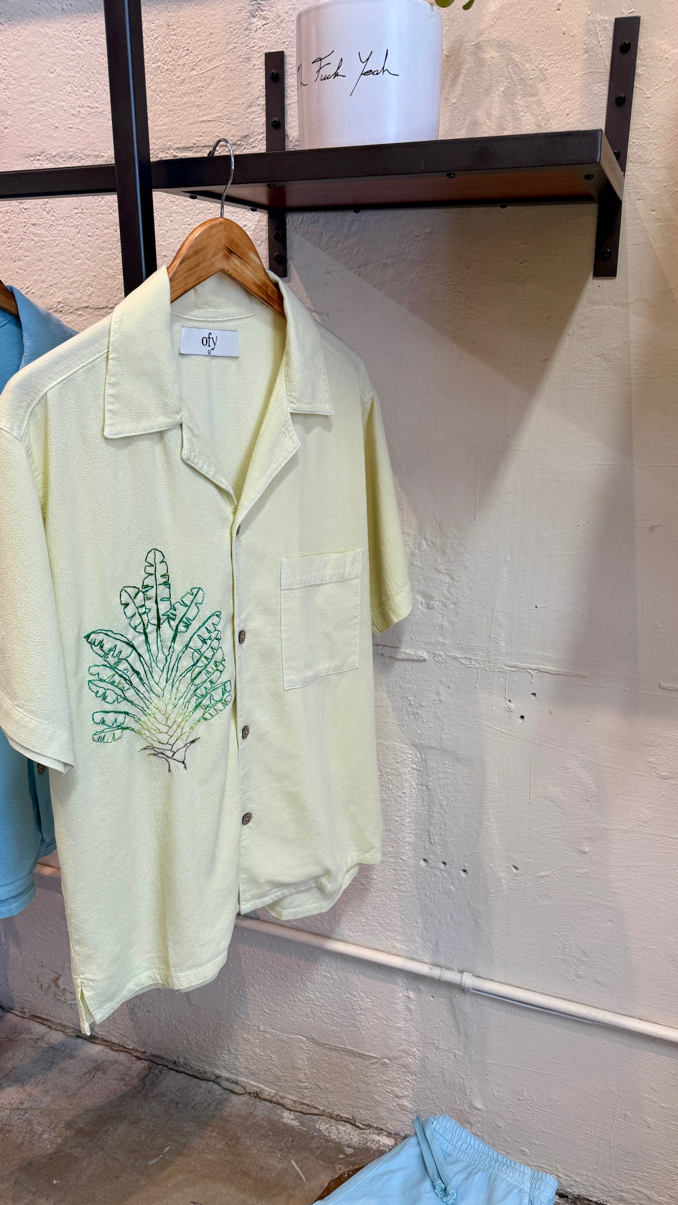 Crinkle S/S - Traveler Palm