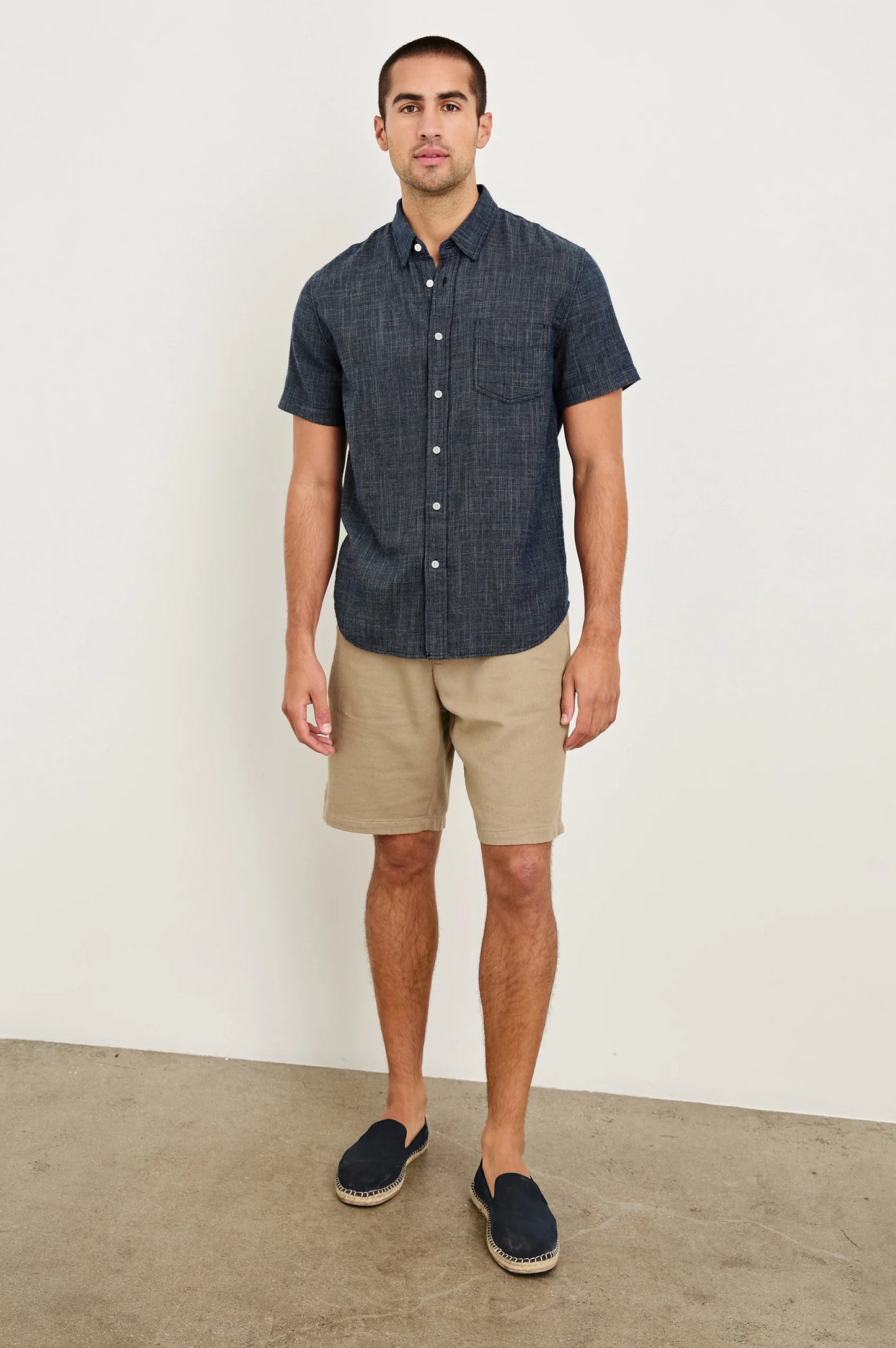 Fairfax Relaxed - Navy Etch