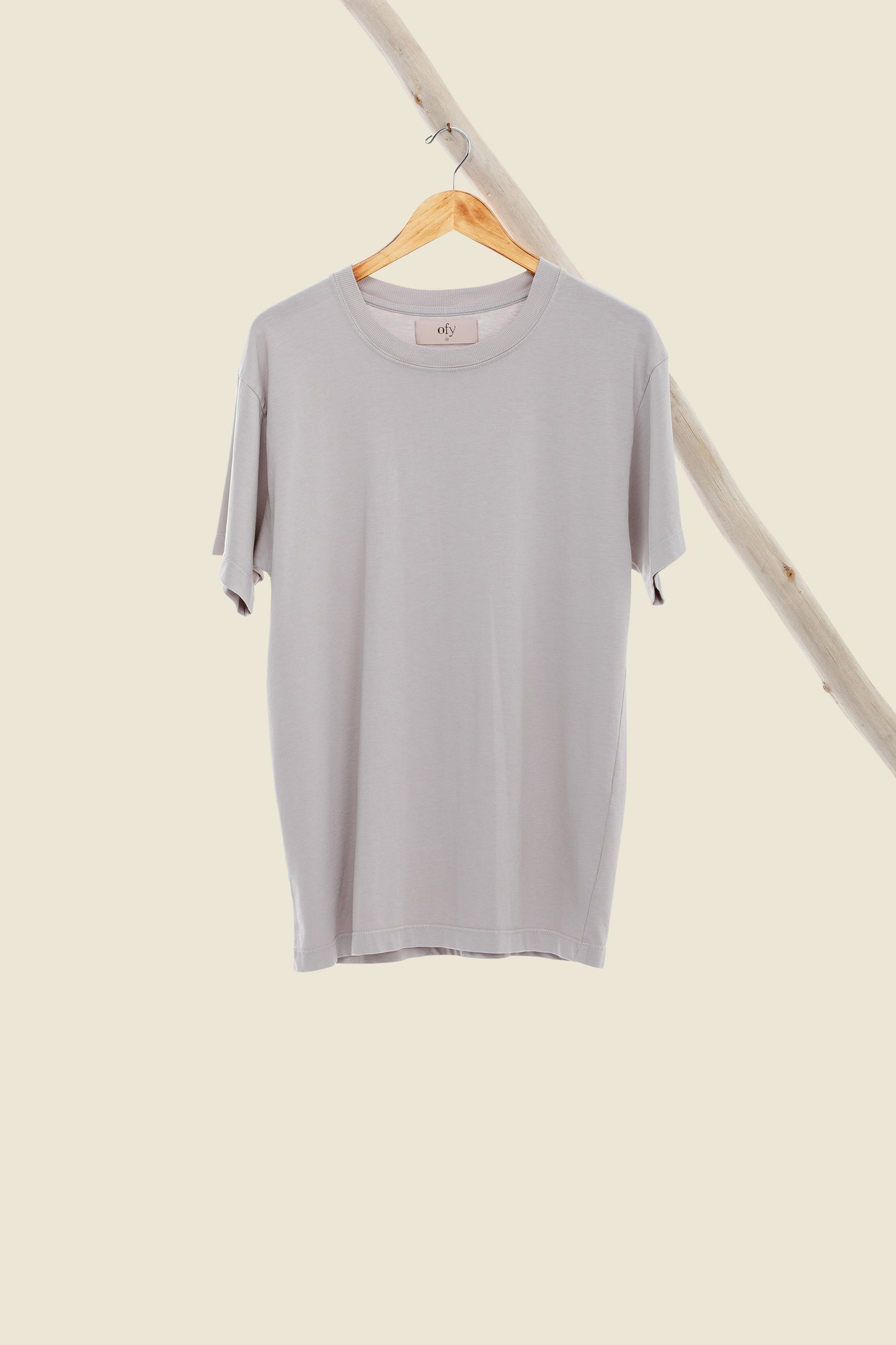 Luxe Supima Tee - Concrete