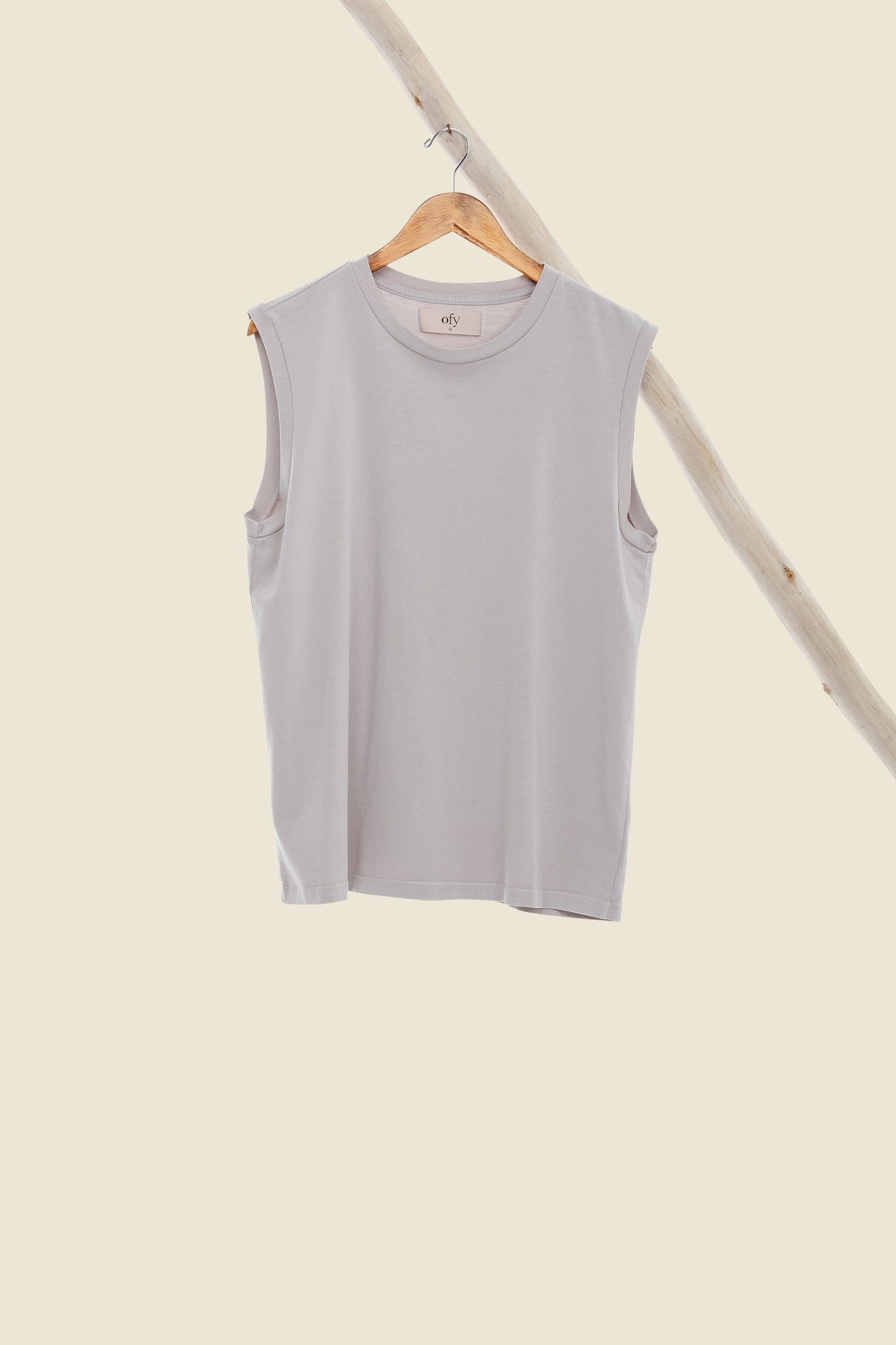 Luxe Ribbed Tank - Inscrutable