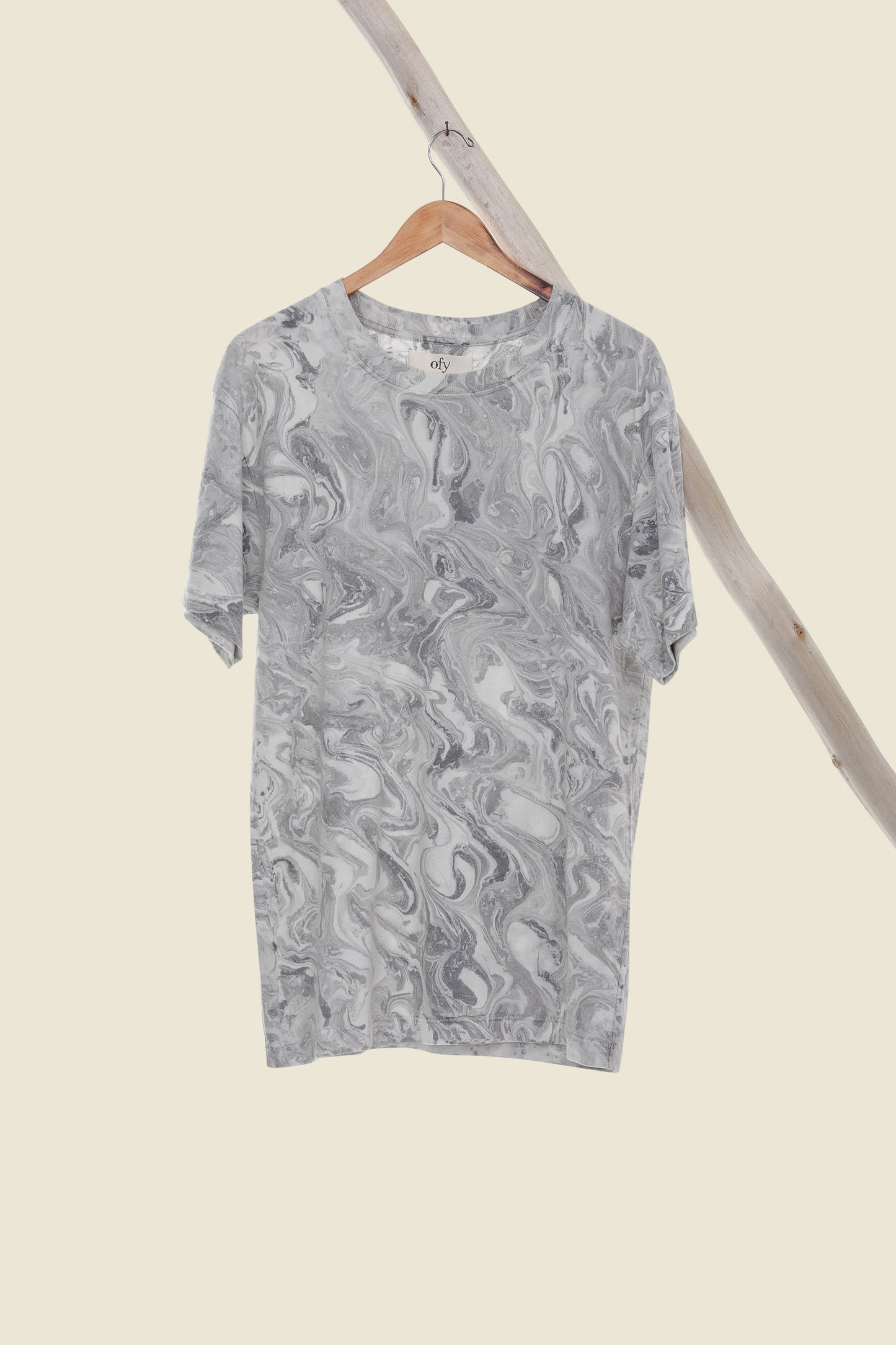 Luxe Supima Tee - Cookies n Cream Marble