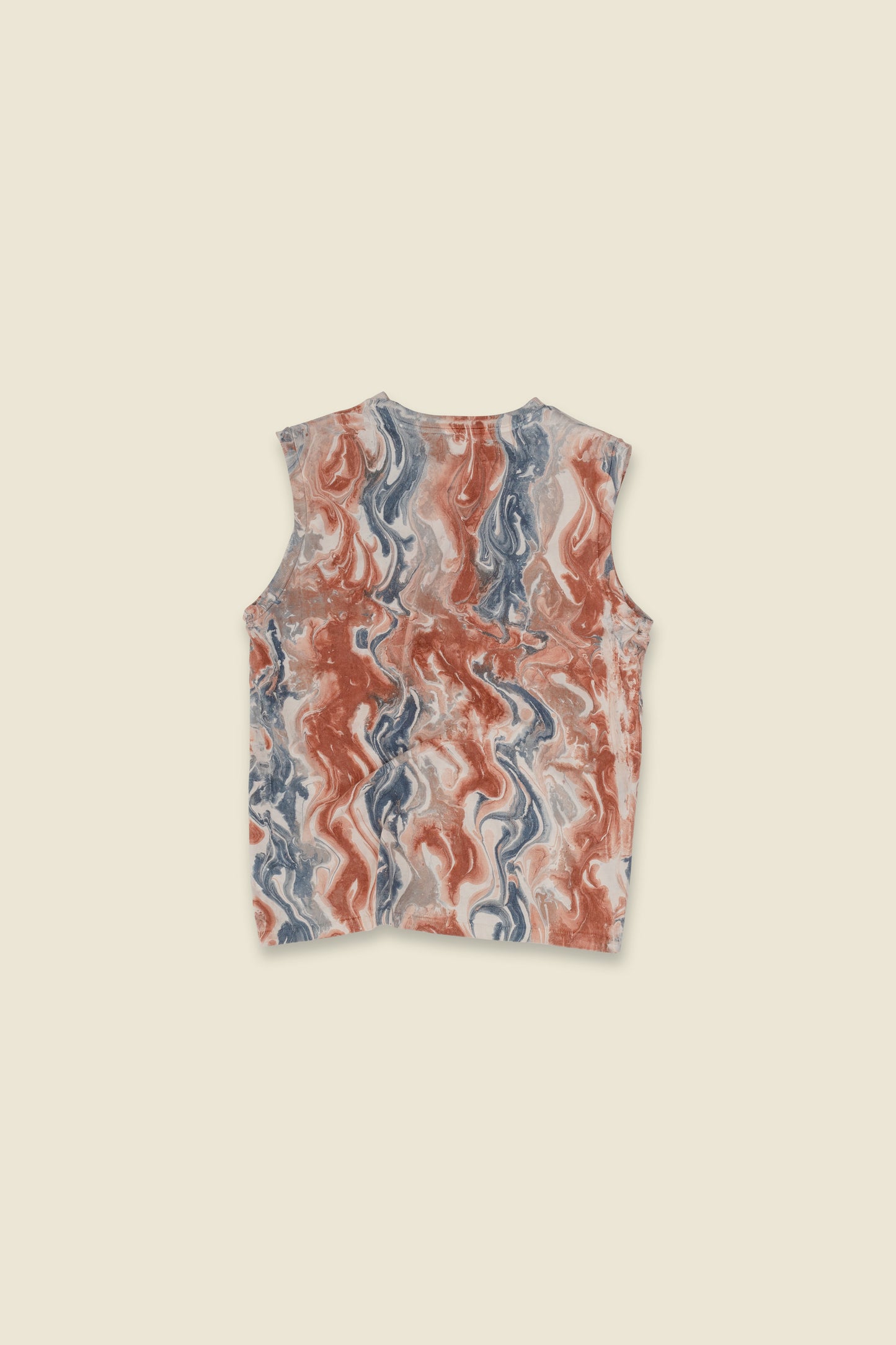 Luxe Ribbed Tank - Grove Marble