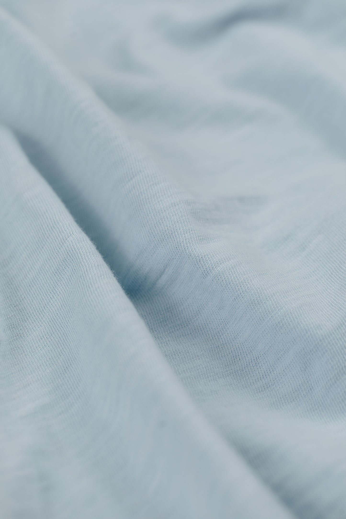 Journey Slub Tee - Tinted Aqua