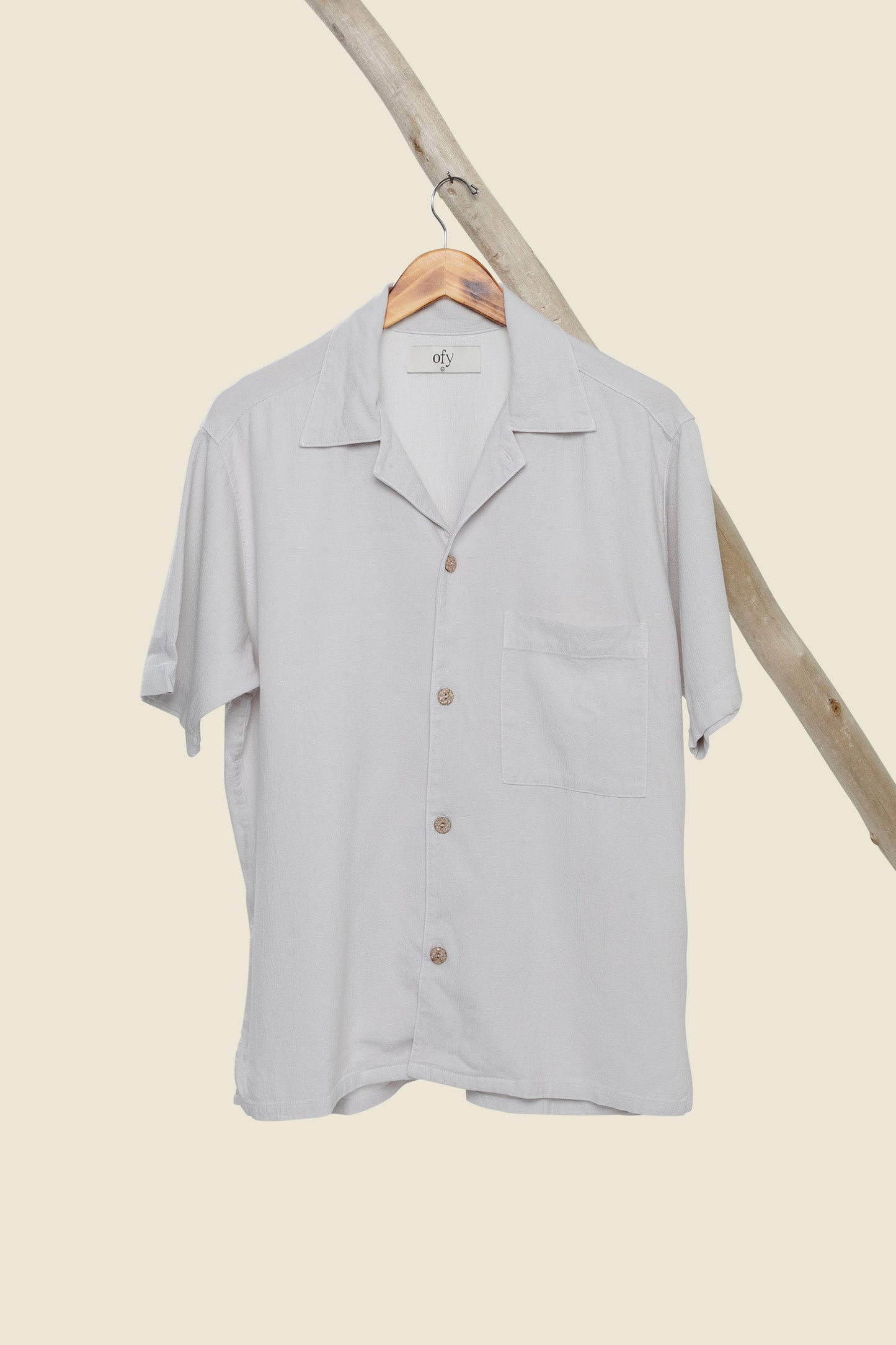 Horizon Crinkle S/S Shirt - Moonscape