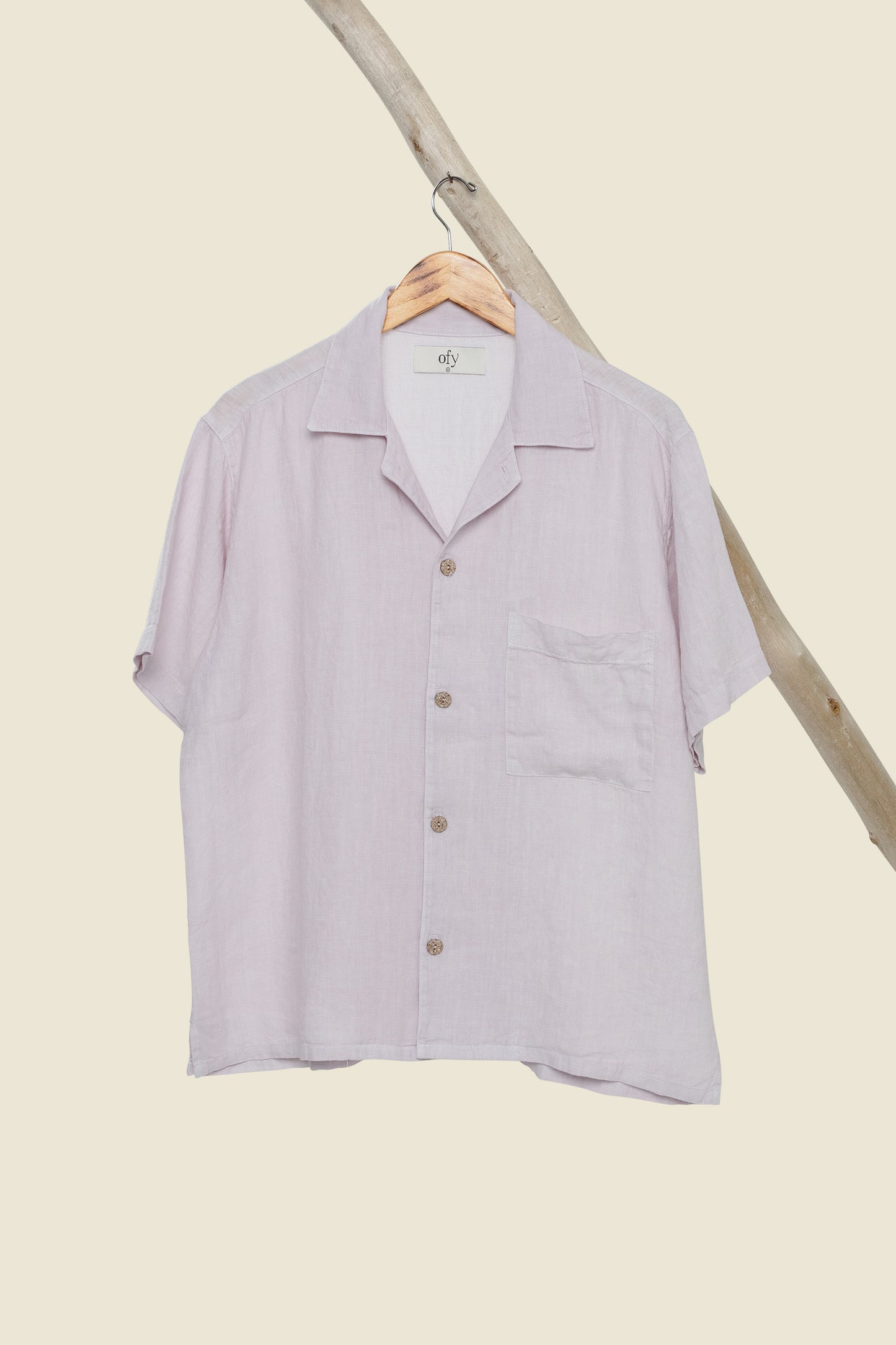 Horizon Organic Linen S/S - Moonscape