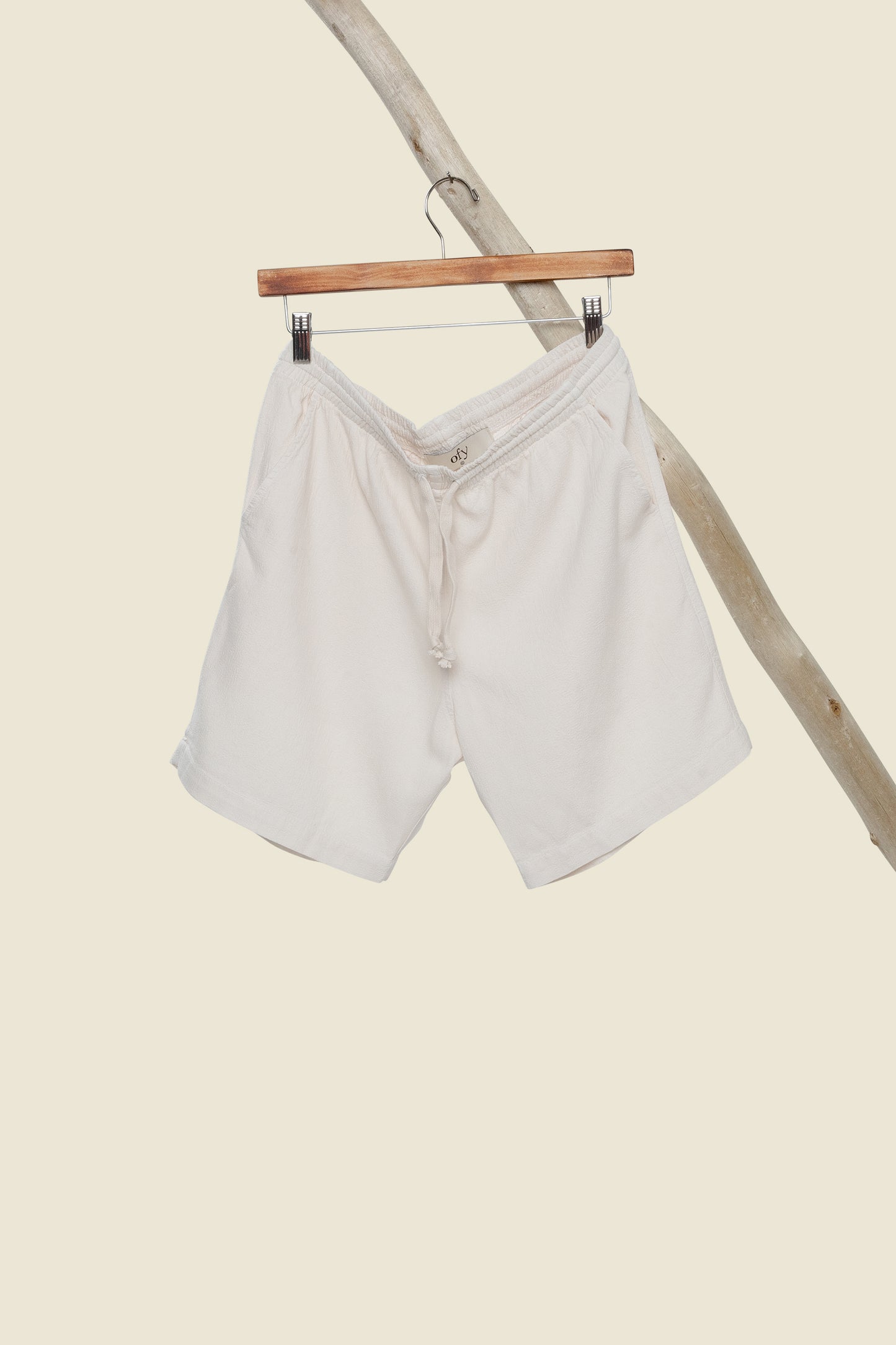 Horizon Crinkle 6" Short - Sea Pearl