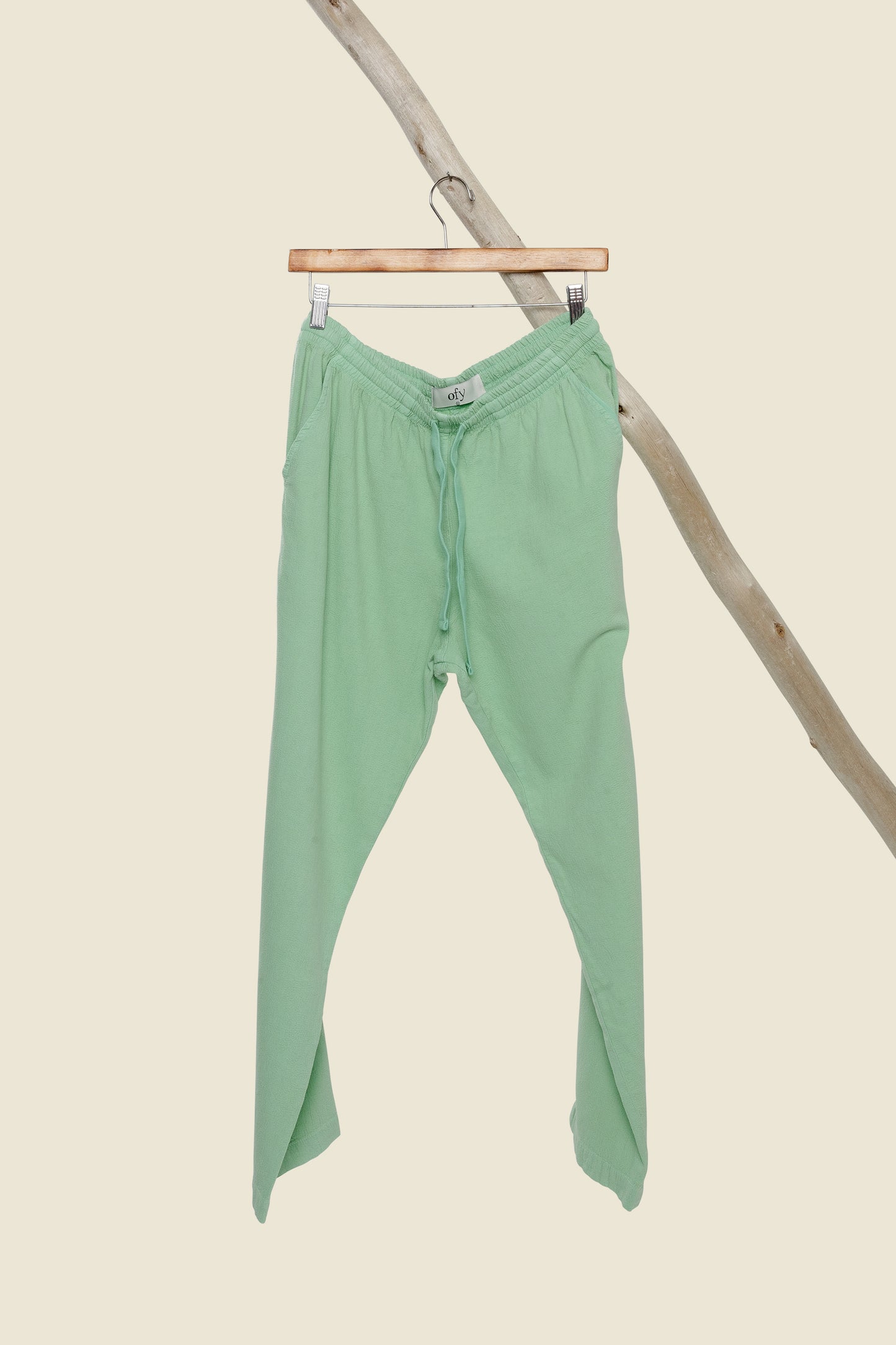Horizon Crinkle Pant - Miami Green