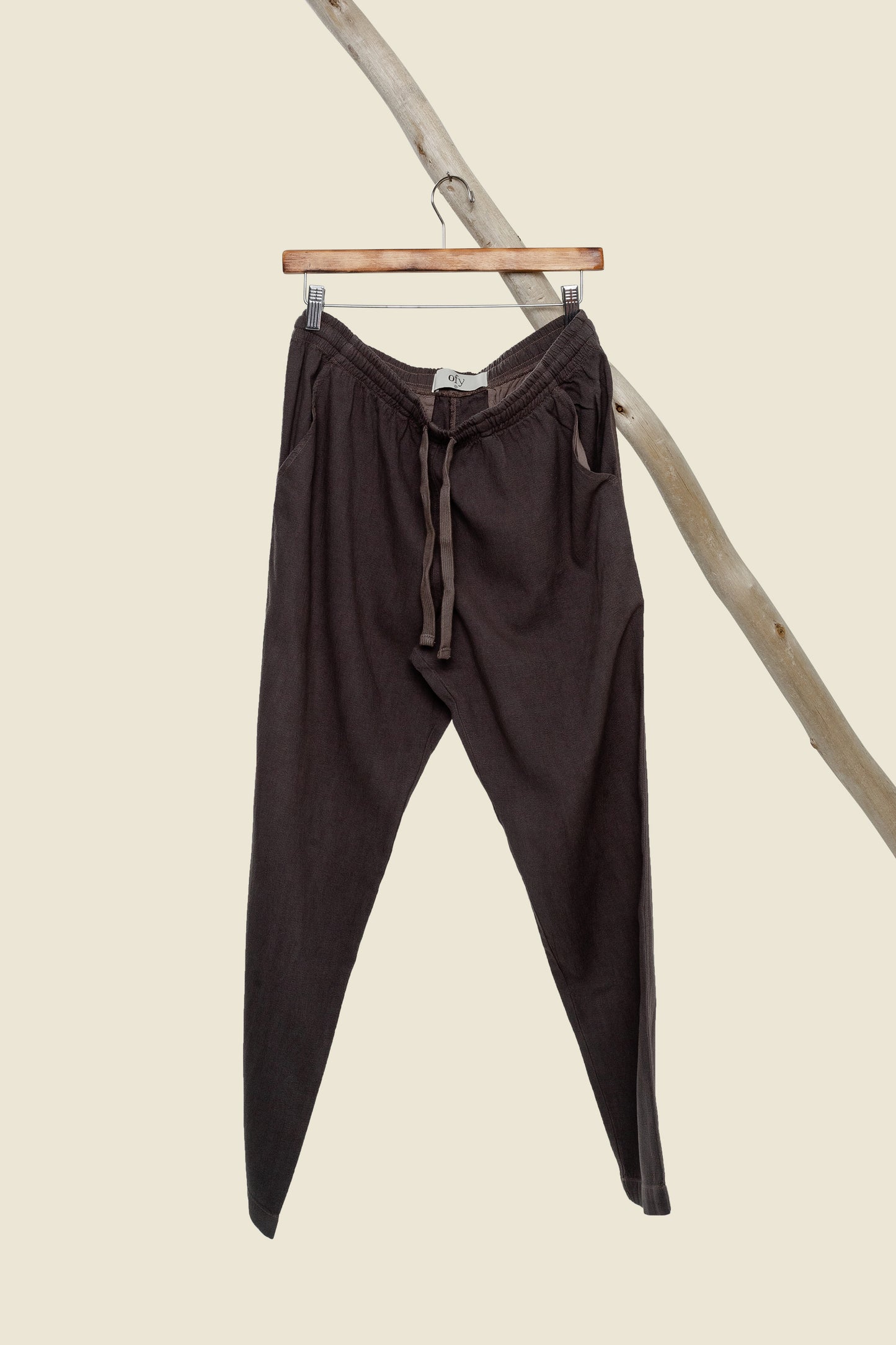 Horizon Crinkle Pant - Burnt Coconut