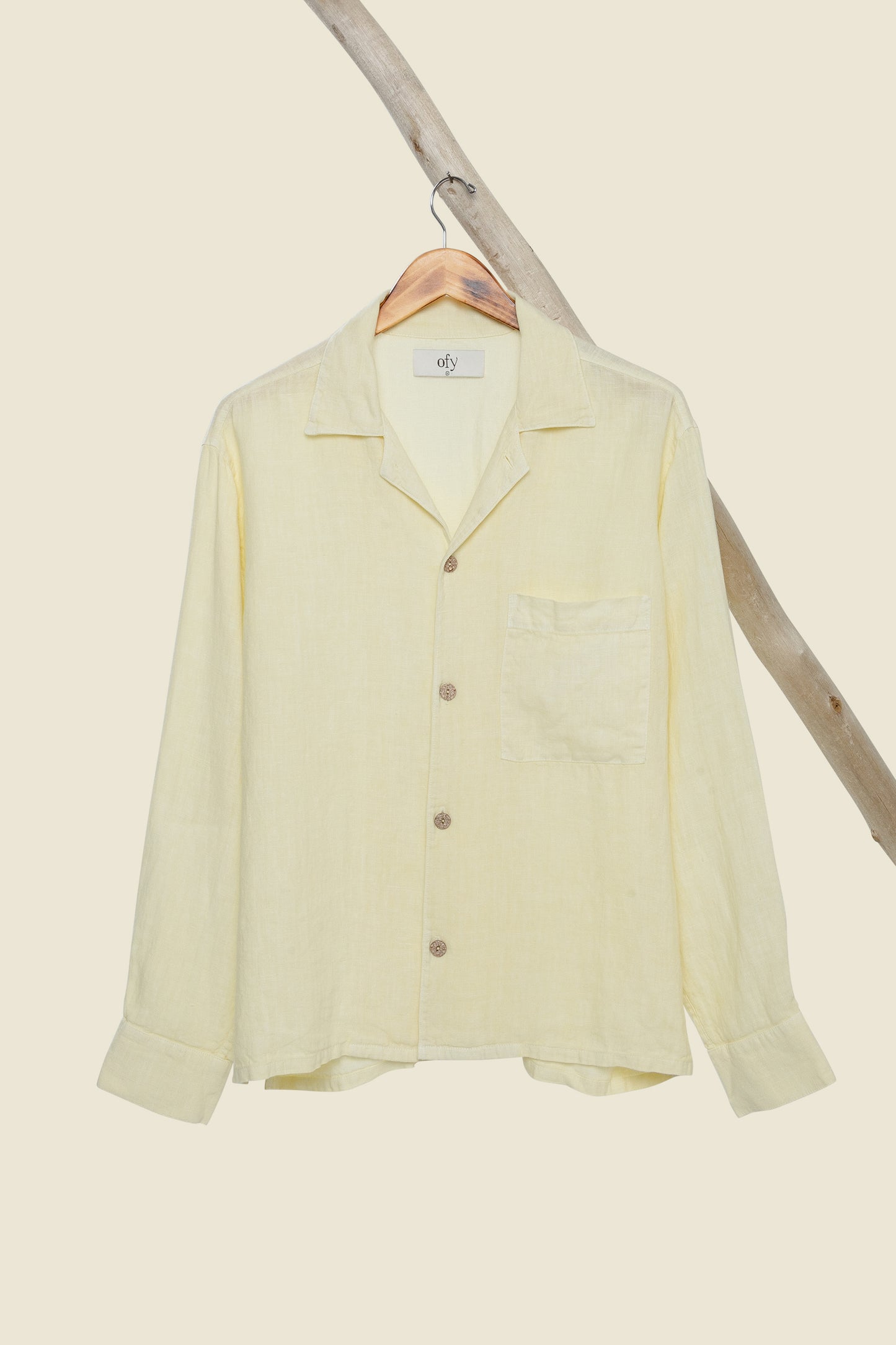 Horizon Organic Linen L/S - Happy Hopes