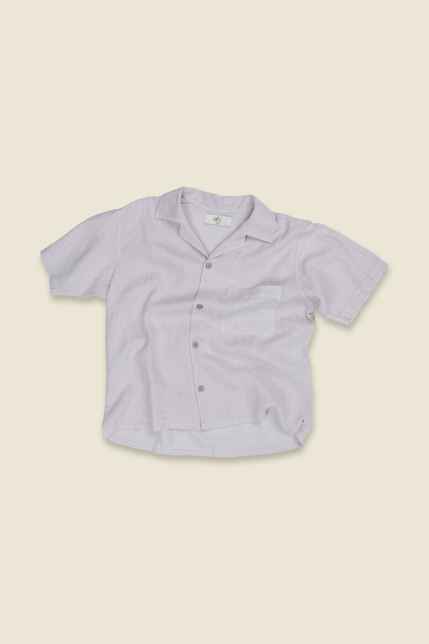 Horizon Organic Linen S/S - Moonscape
