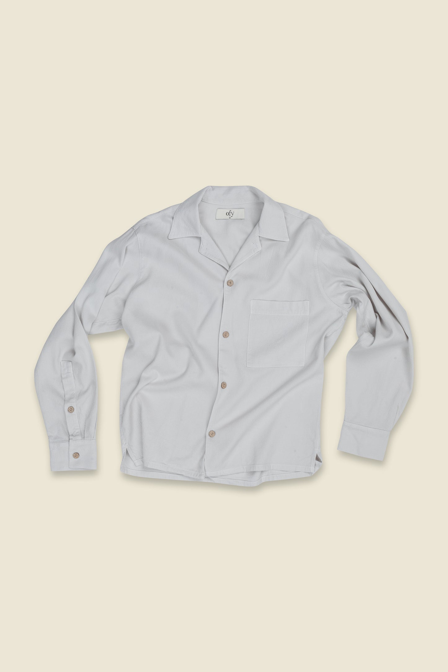 Horizon Crinkle L/S Shirt - Moonscape