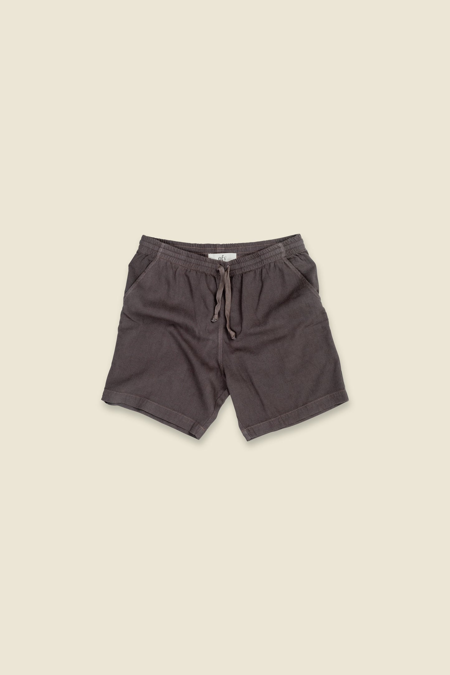 Horizon Crinkle 6" Short - Burnt Coconut